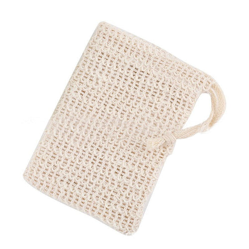Cotton Lathering Soap Pouch
